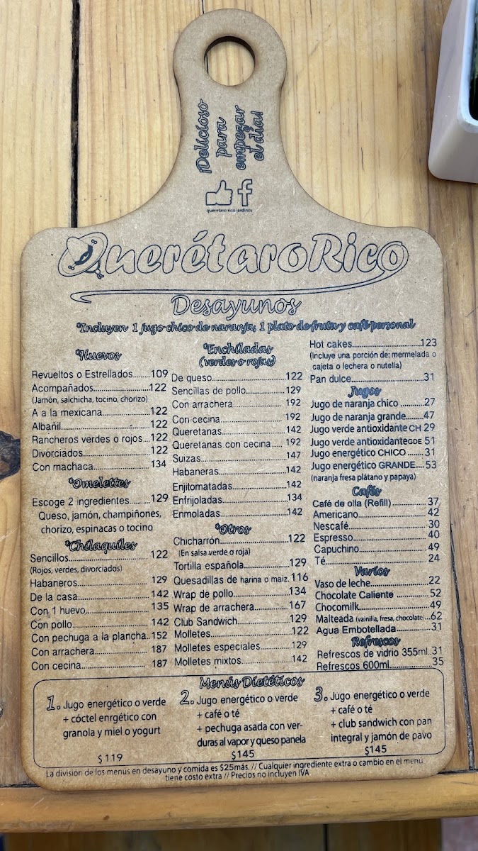 Restaurante Querétaro Rico Menu - Image 2